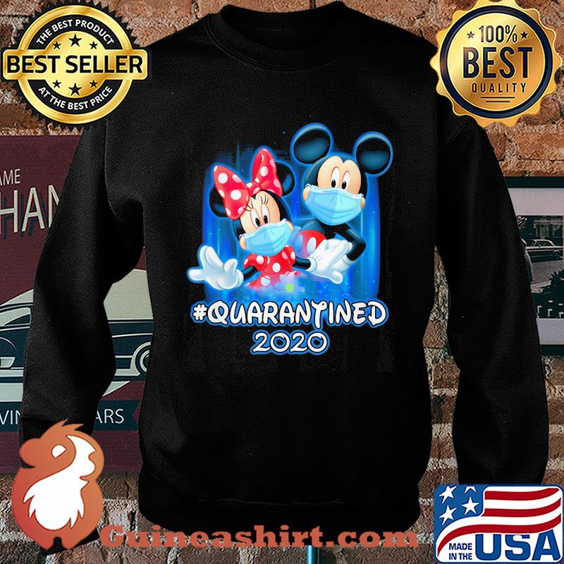 Mickey and Minnie quarantined 2020 mask Disney s Sweater