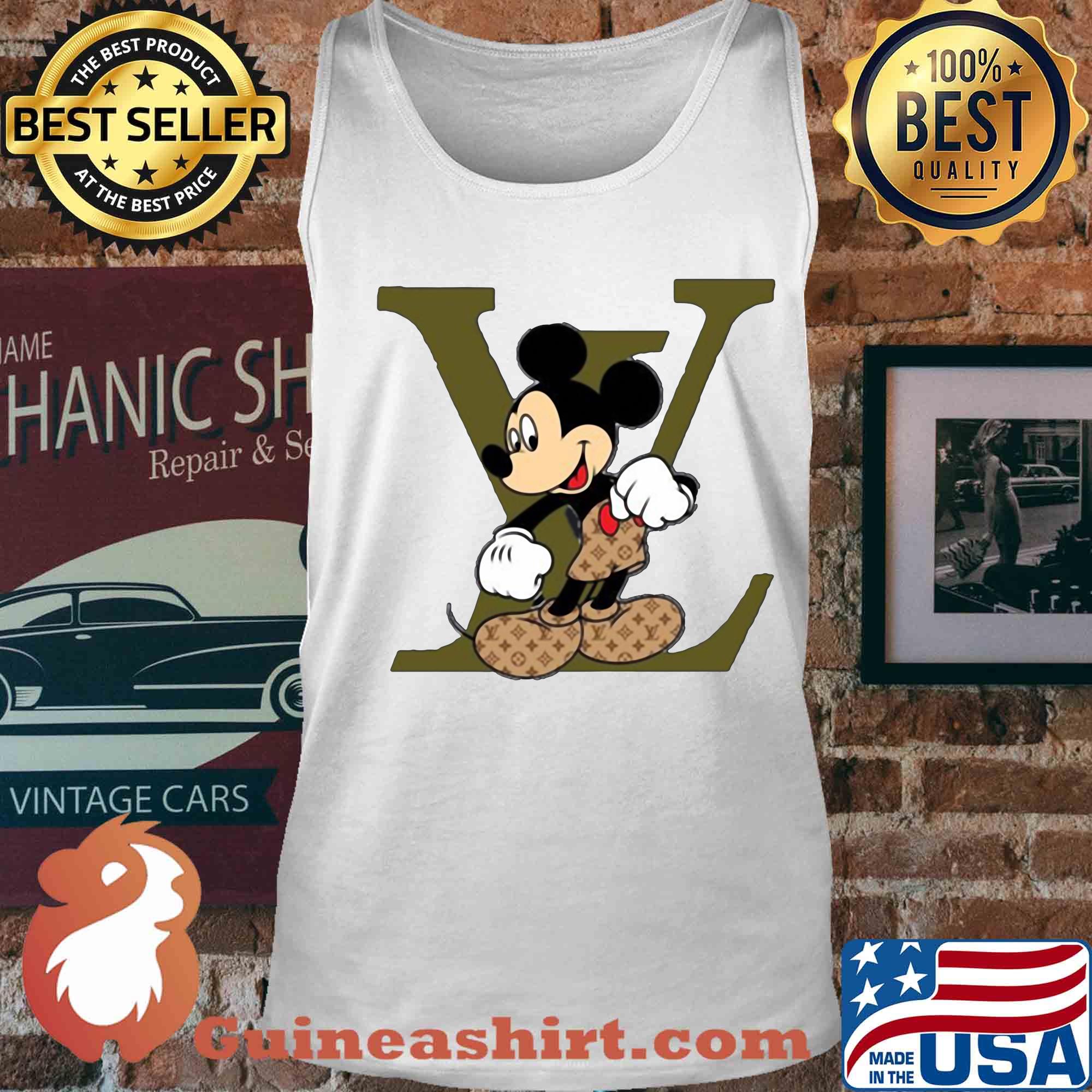 Mickey Mouse Louis Vuitton s Tank top