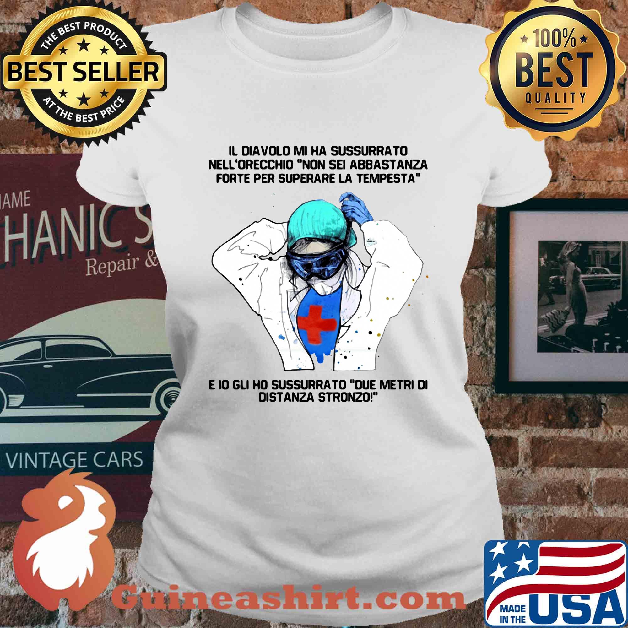 Nurse Il Diavolo Mi Ha Today The Devil s Ladies tee
