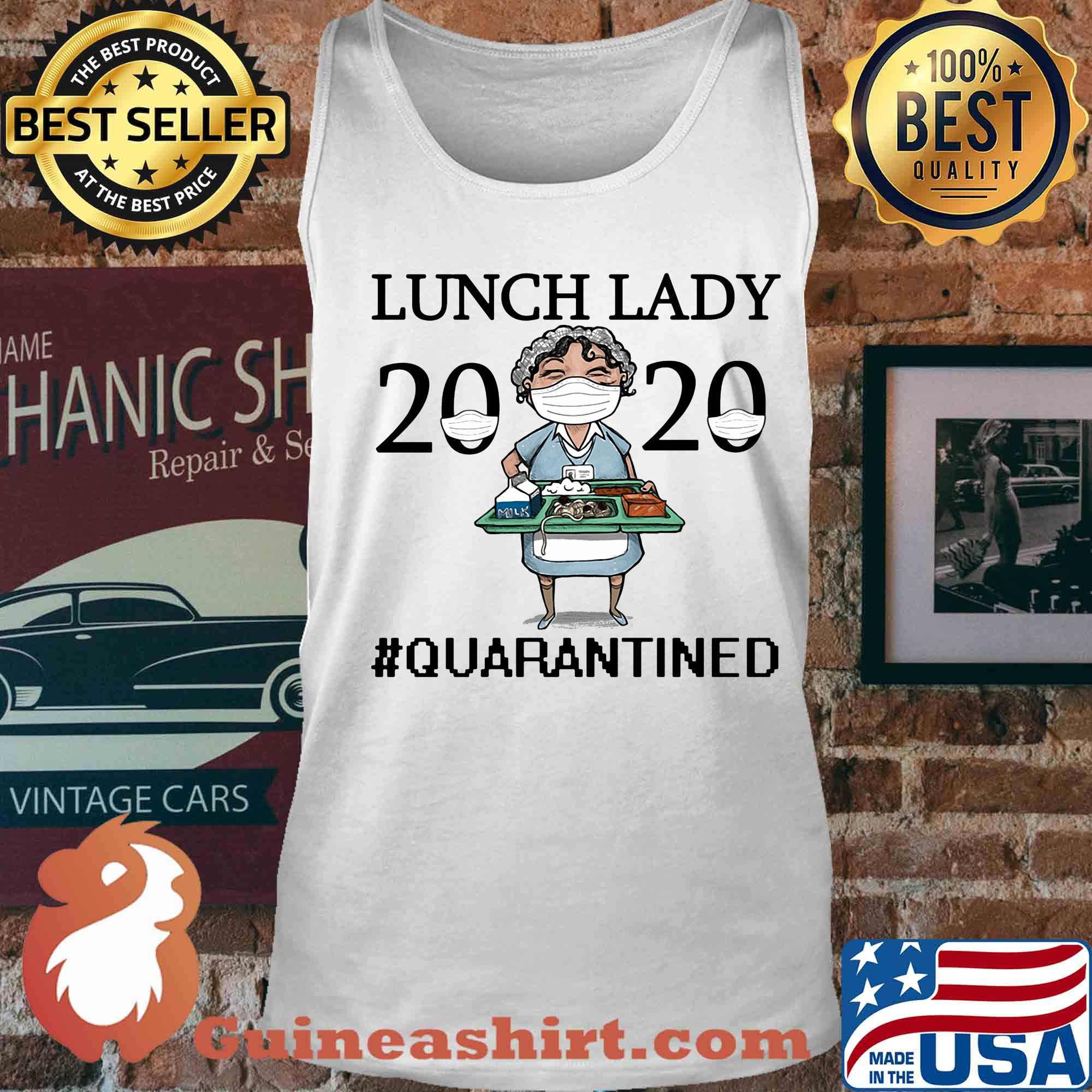Nurse lunch lady 2020 mask quarantined s Tank top