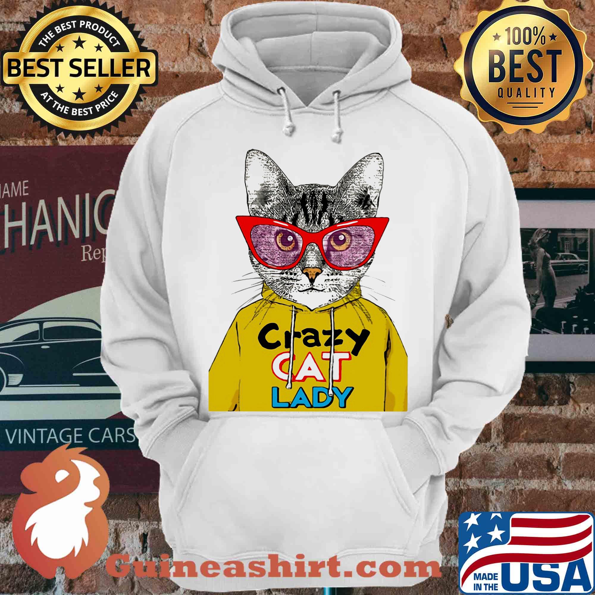 Official crazy Cat lady shirt