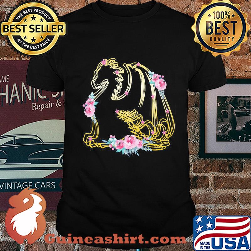 Official Dragon flower love shirt