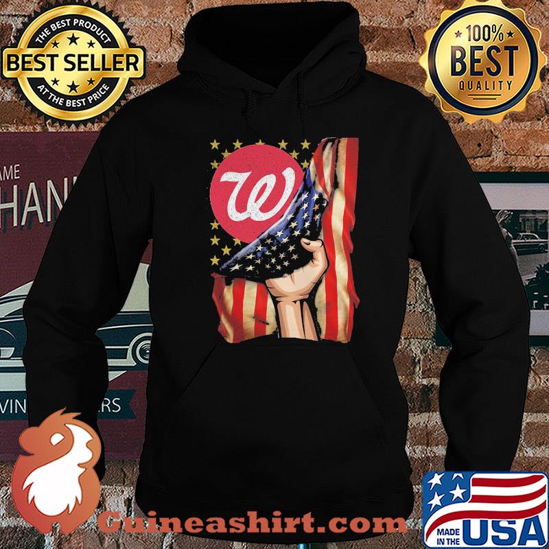 Official Walgreens American Flag shirt