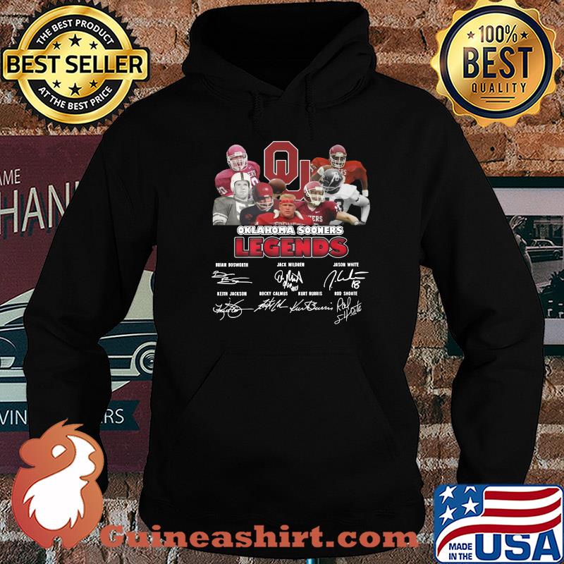 Oklahoma Sooners legends signature s Hoodie