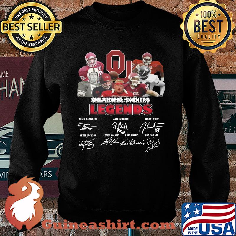 Oklahoma Sooners legends signature s Sweater