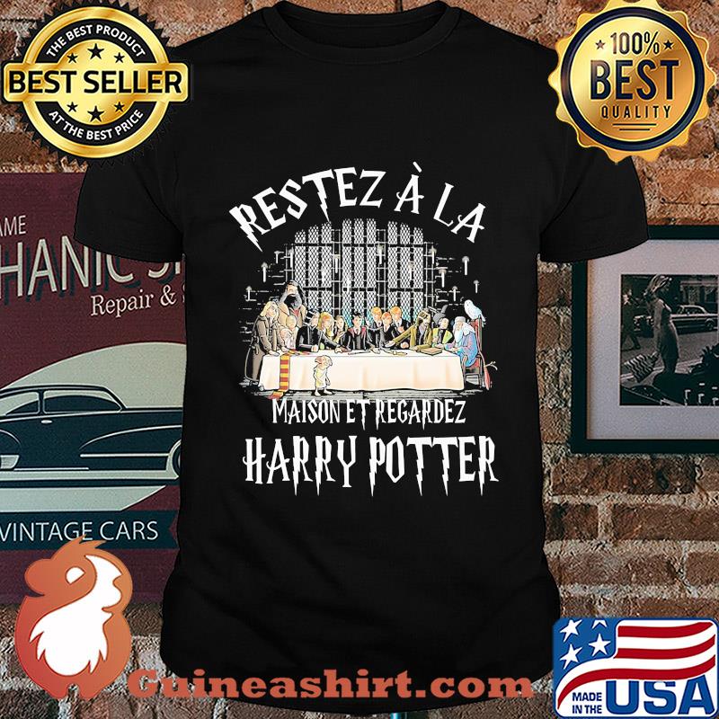 Restez a la maison et regardez harry potter shirt