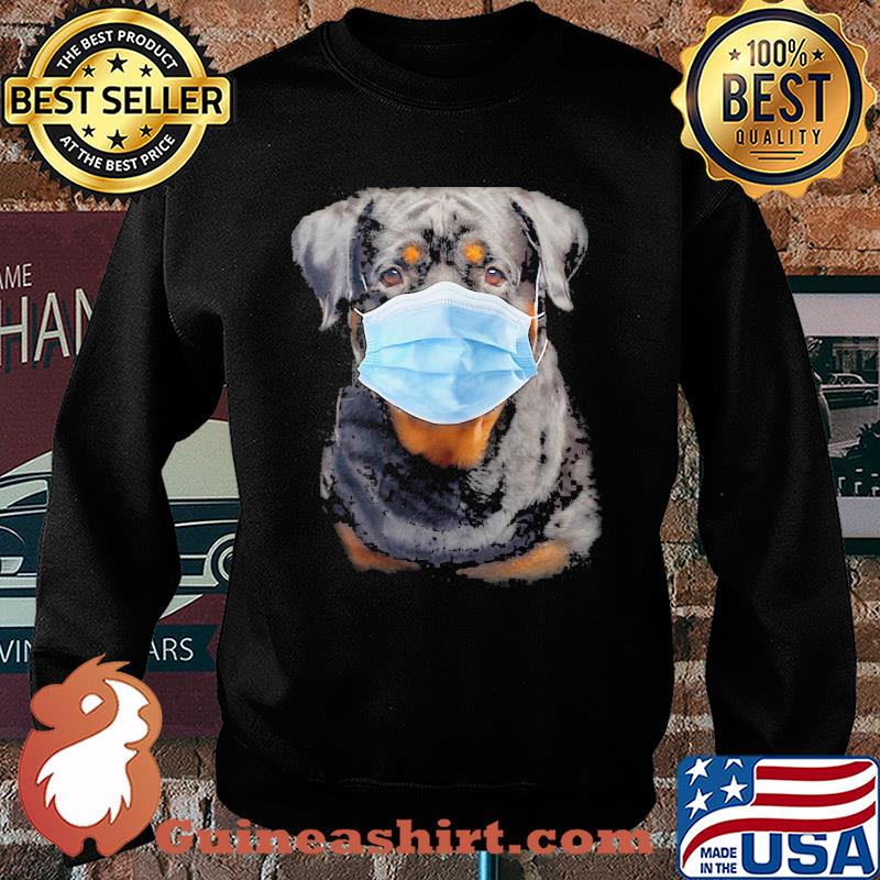 Rottweiler face mask covid-19 s Sweater