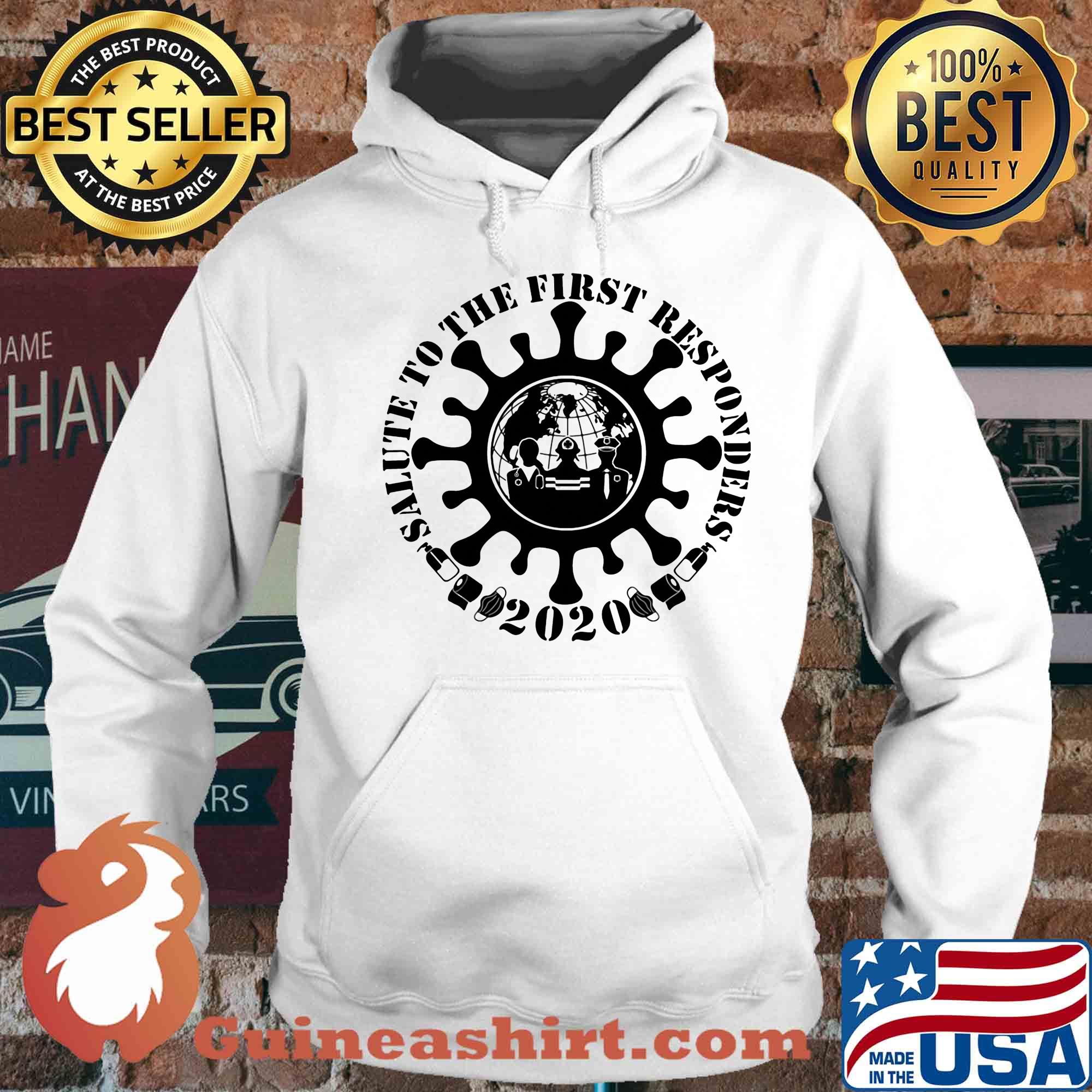 Salute to the first responders 2020 mask toilet paper s Hoodie