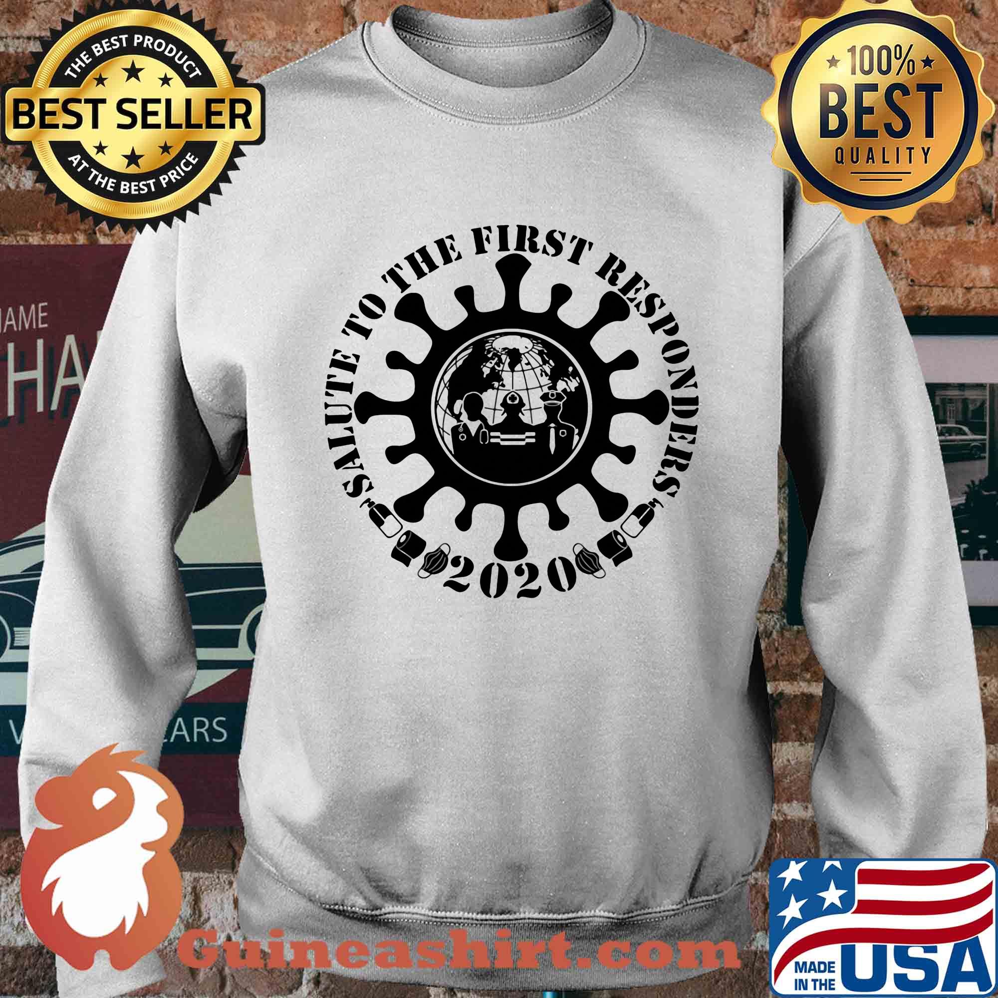 Salute to the first responders 2020 mask toilet paper s Sweater