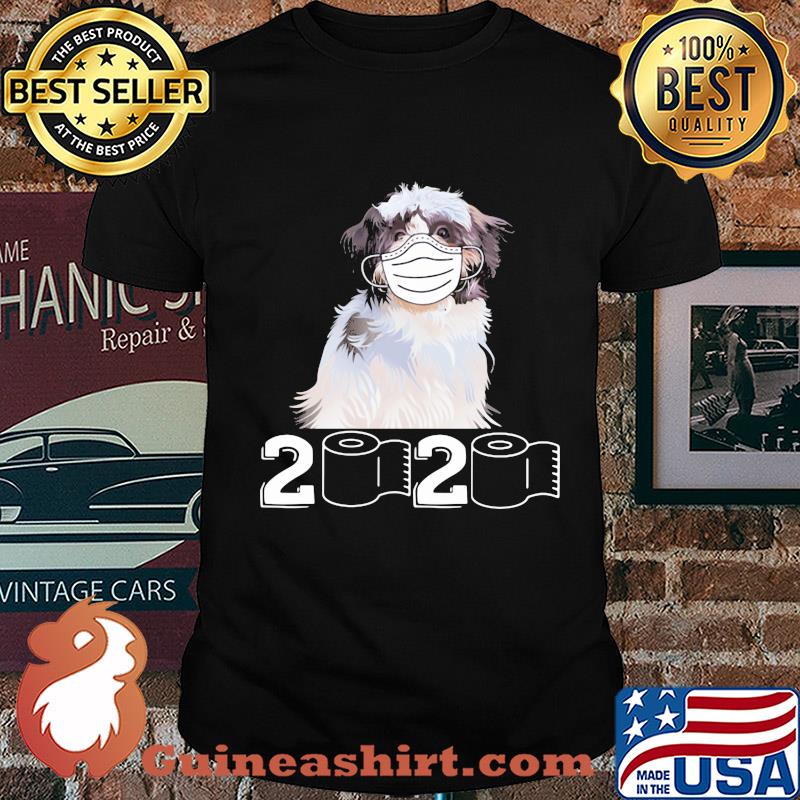 Shih Tzu mask 2020 toilet paper shirt