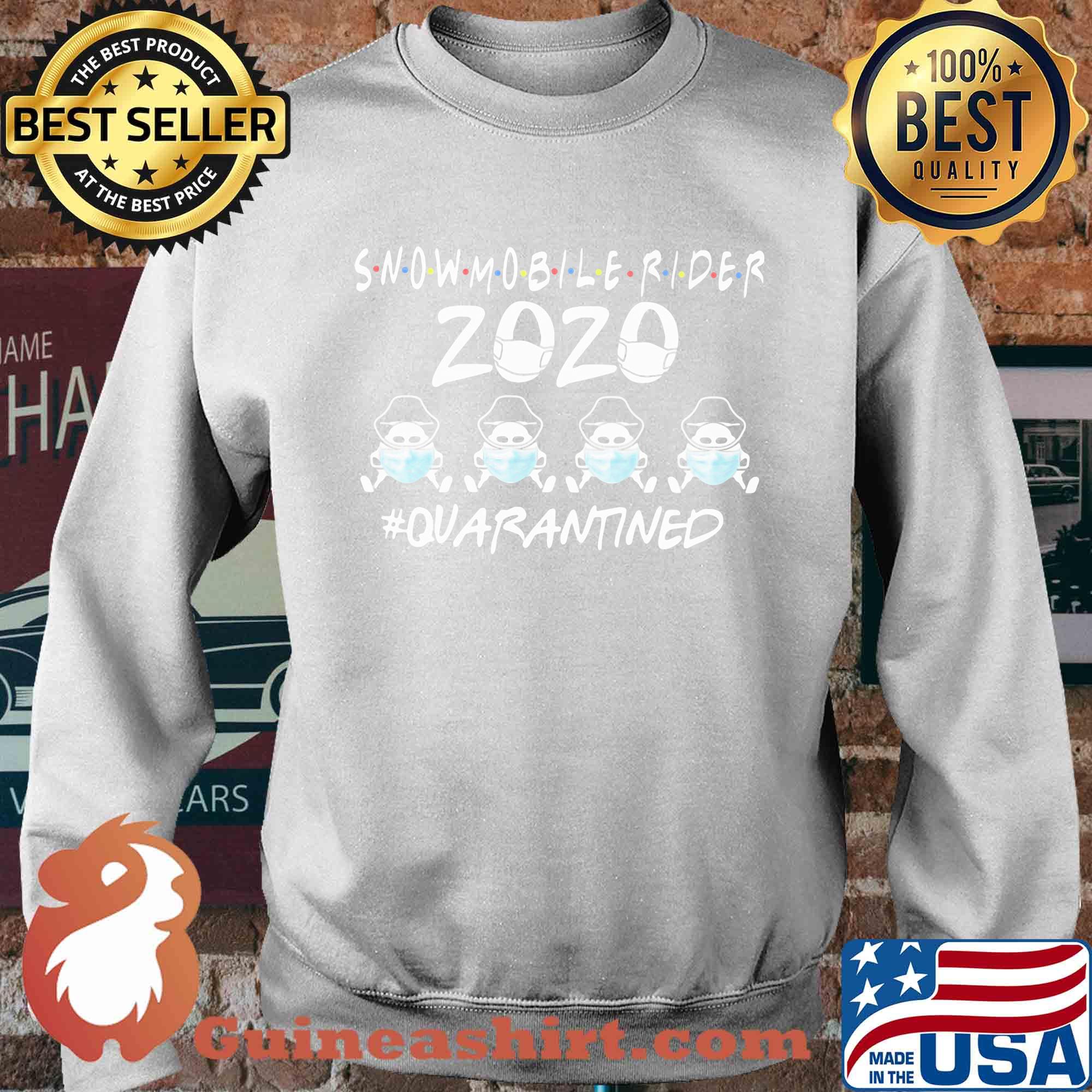 Snowmobile rider 2020 mask quarantined s Sweater