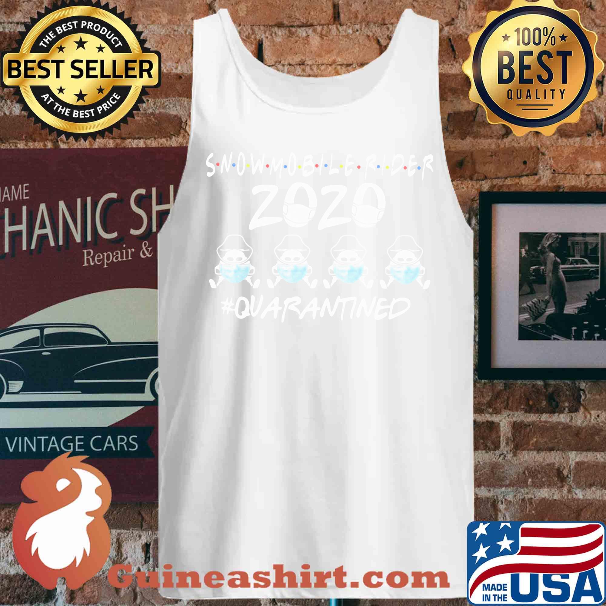 Snowmobile rider 2020 mask quarantined s Tank top