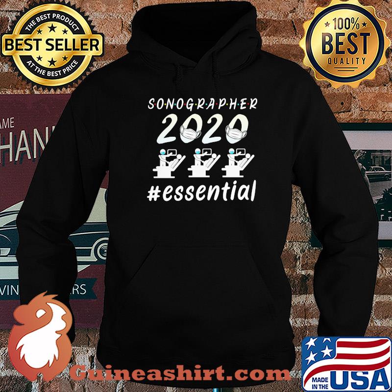 Sonographer 2020 mask essential s Hoodie