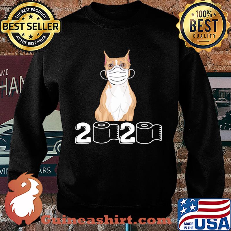 Staffordshire Bull Terrier mask 2020 toilet paper s Sweater