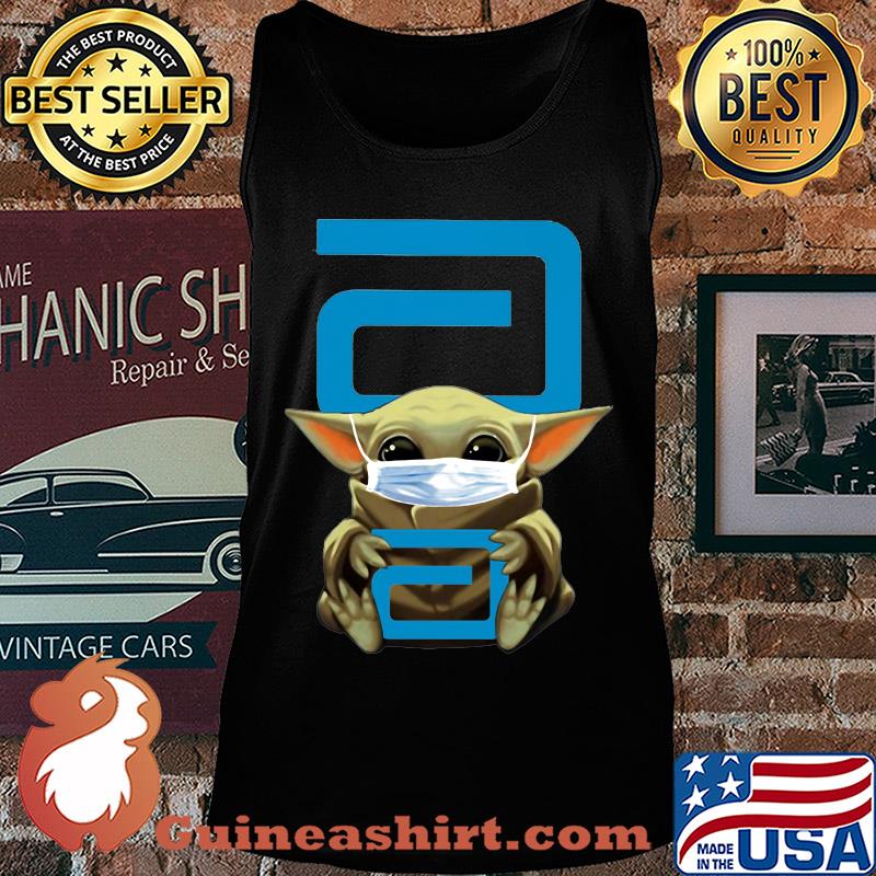 Star wars baby yoda mask hug abbott covid-19 s Tank top