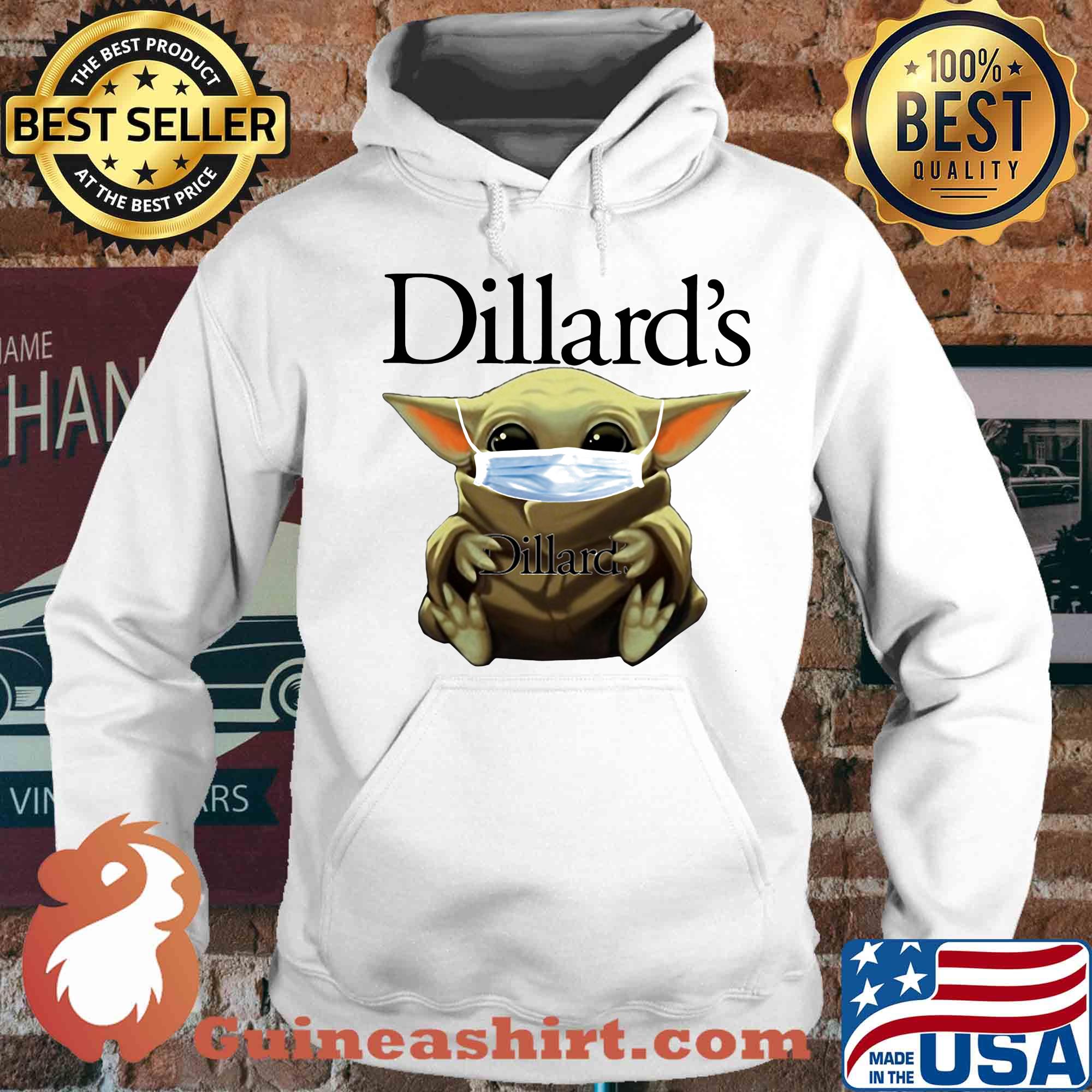 Star wars baby yoda mask hug dillard’s covid-19 s Hoodie