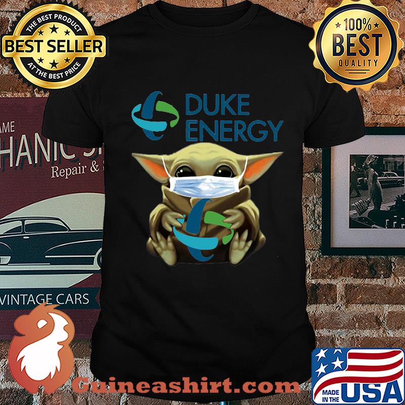 Star wars baby yoda mask hug duke energy covid-19 shirt
