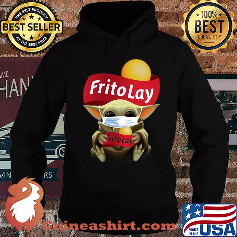 Star wars baby yoda mask hug frito lay covid-19 s Hoodie