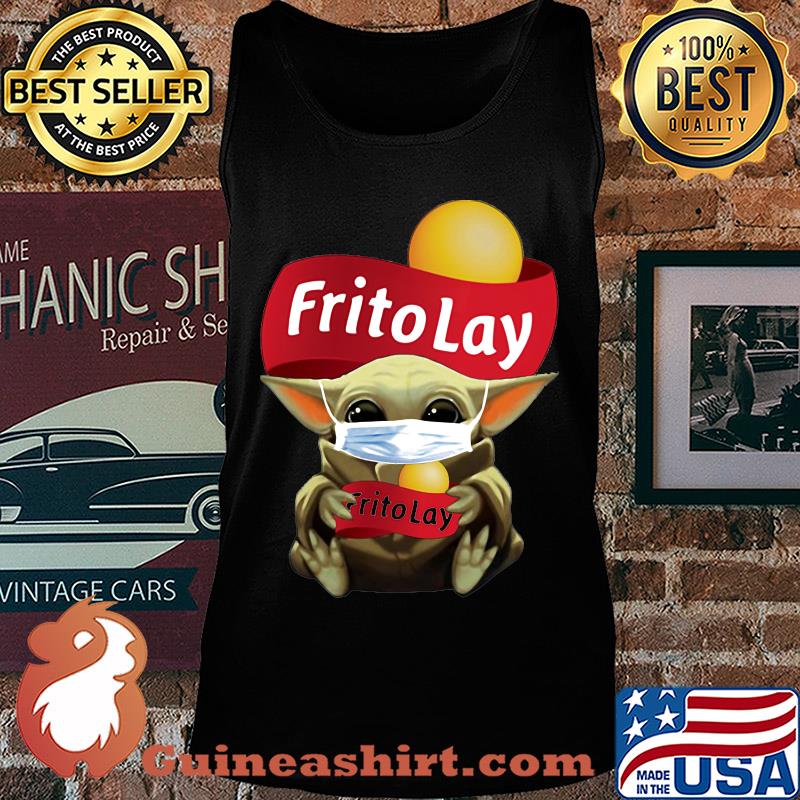 Star wars baby yoda mask hug frito lay covid-19 s Tank top