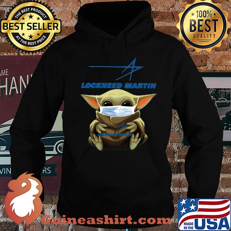Star wars baby yoda mask hug lockheed martin covid-19 s Hoodie