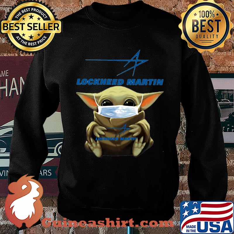 Star wars baby yoda mask hug lockheed martin covid-19 s Sweater