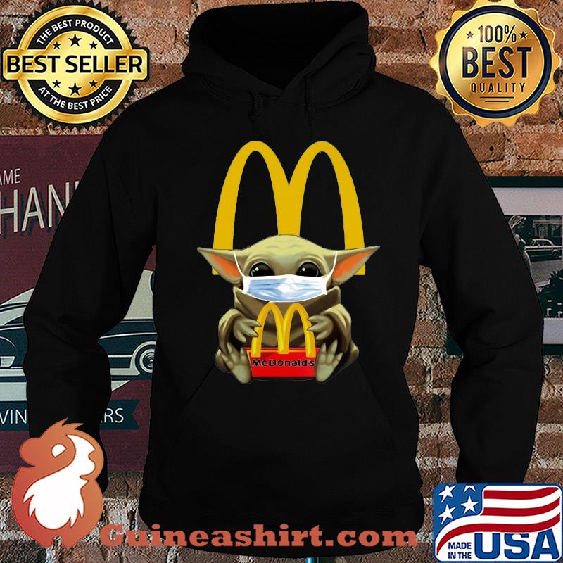 Star wars baby yoda mask hug mcdonald’s covid-19 s Hoodie