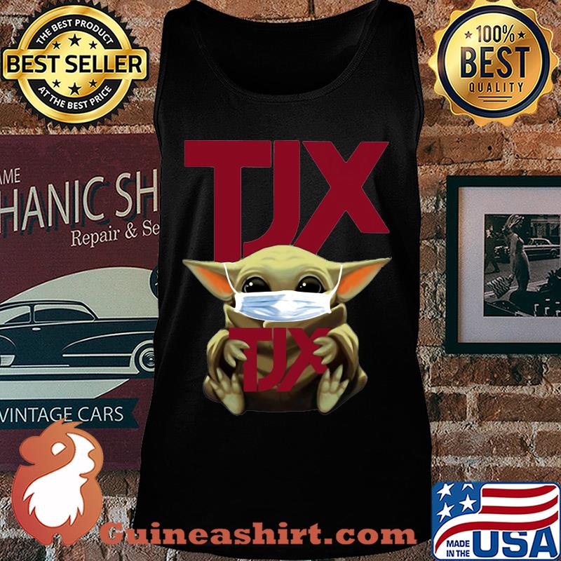 Star wars baby yoda mask hug tjx companies covid-19 s Tank top
