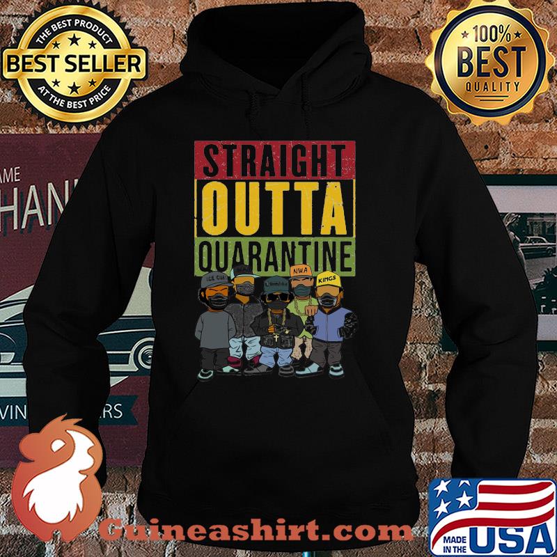 Straight outta quarantine ice cube nwa compton kings s Hoodie