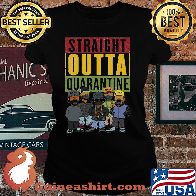 Straight outta quarantine ice cube nwa compton kings s Ladies tee