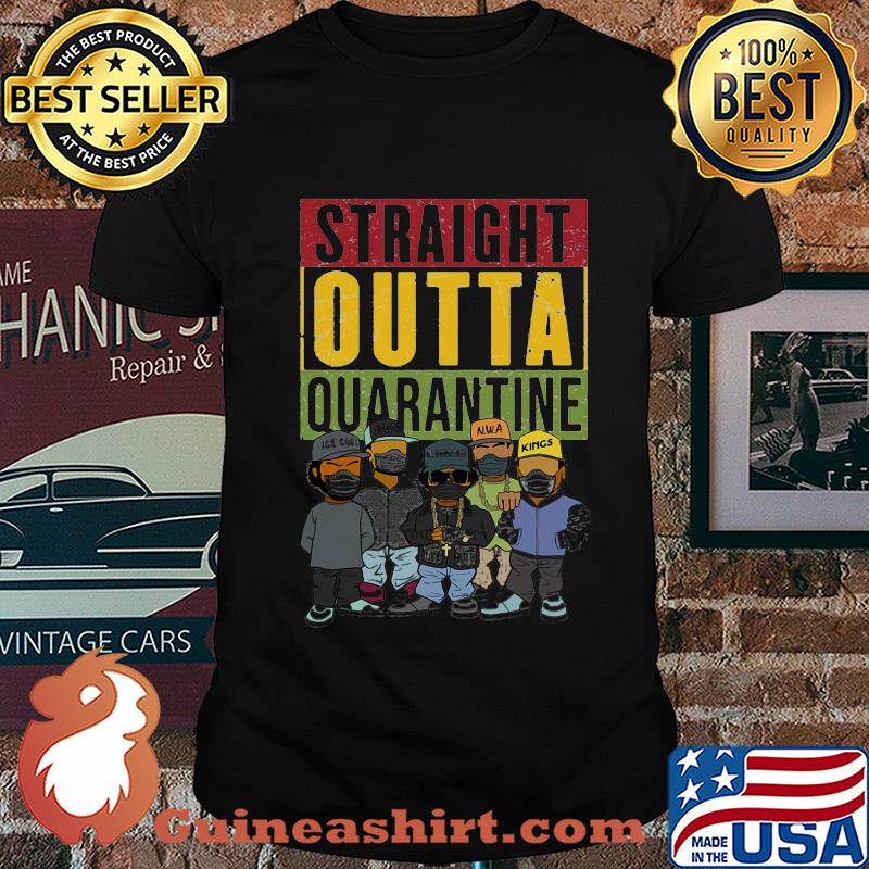 Straight outta quarantine ice cube nwa compton kings shirt