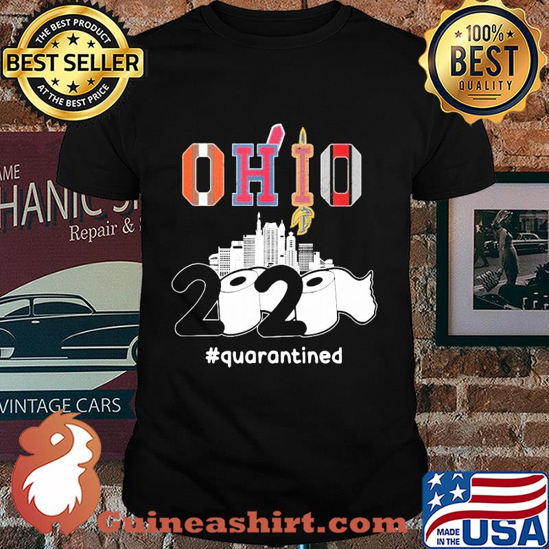 The cleveland cavaliers ohio 2020 quarantined toilet paper shirt