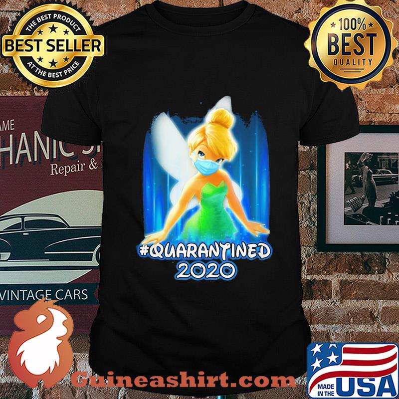 Tinker Bell quarantined 2020 Disney mask covid-19 shirt