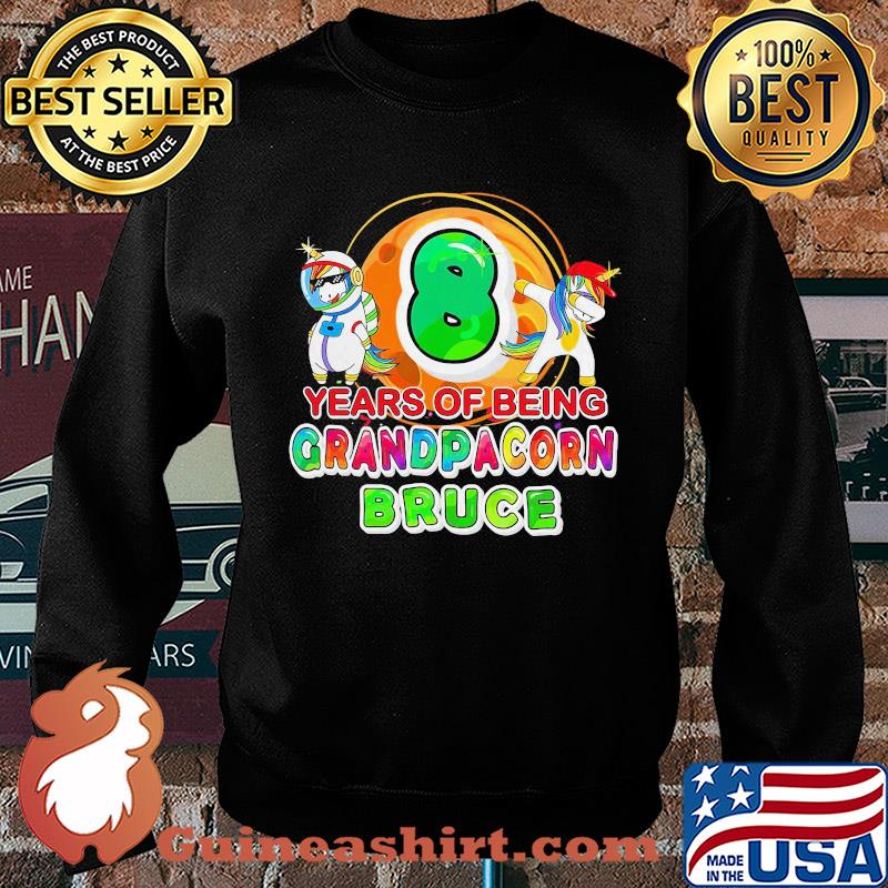 Unicorn 8 years of being grandpacorn bruce s Sweater