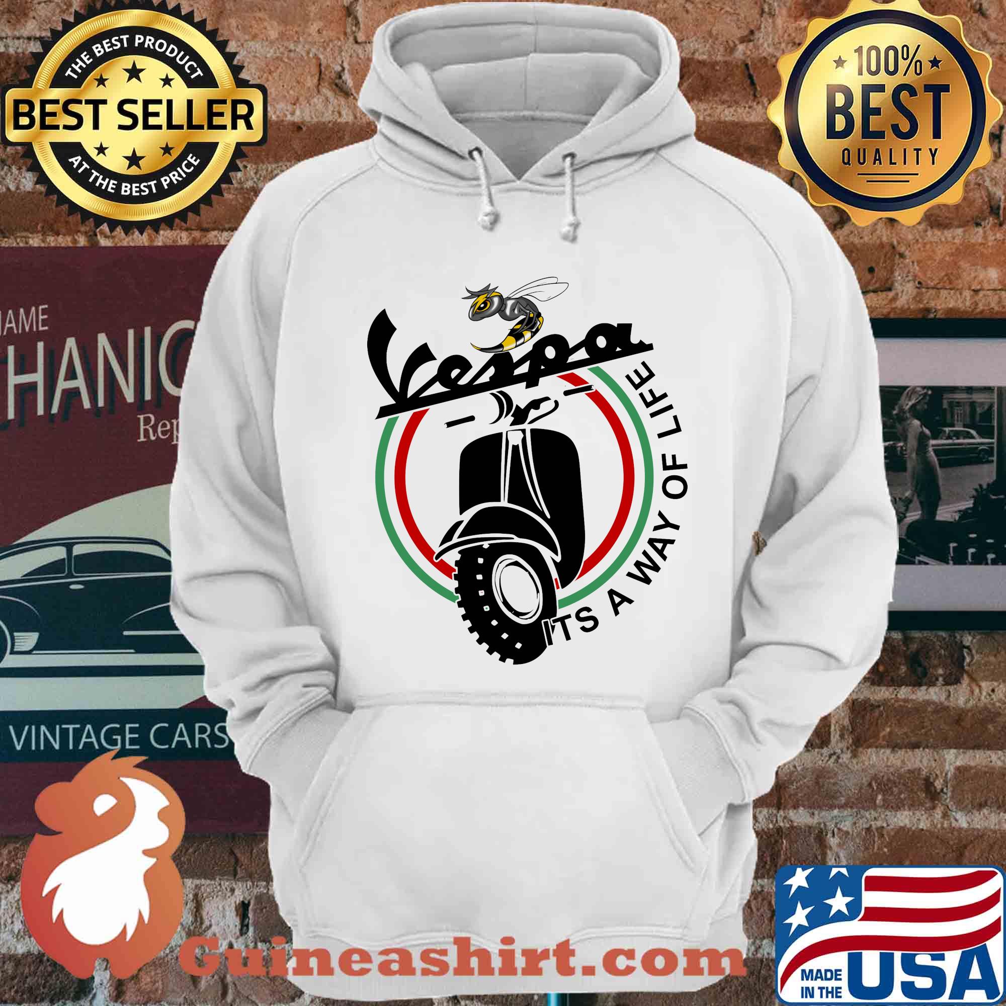 Vespa It's A Way Of Life Vintage shirt