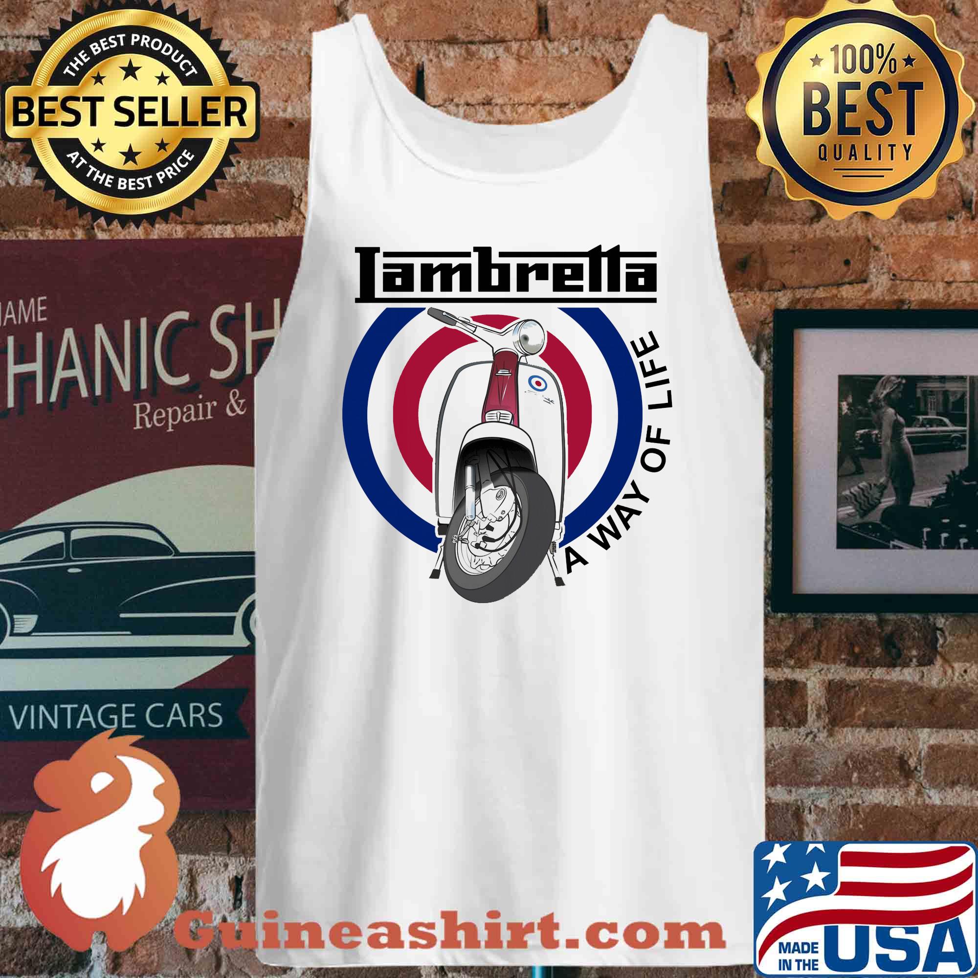 Vespa It's A Way Of Life Vintage s Tank top