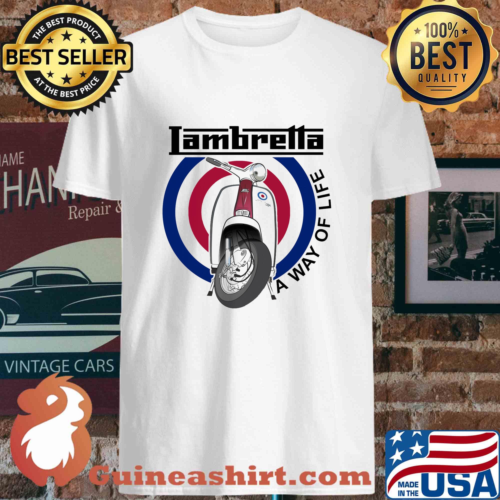 Vespa It's A Way Of Life Vintage s Unisex