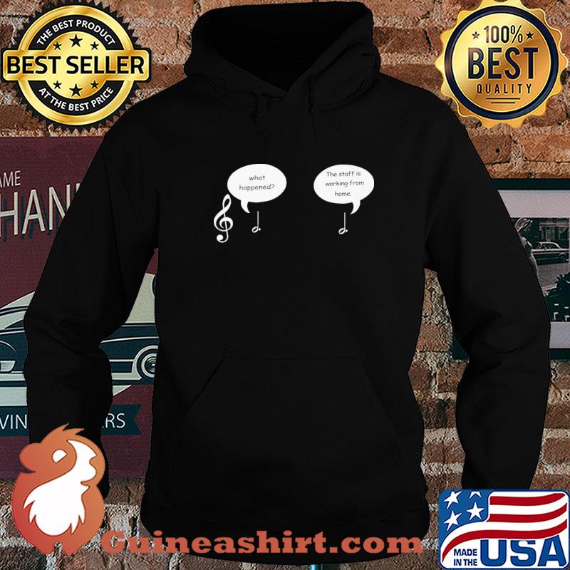 What happened the staff is working from home s Hoodie