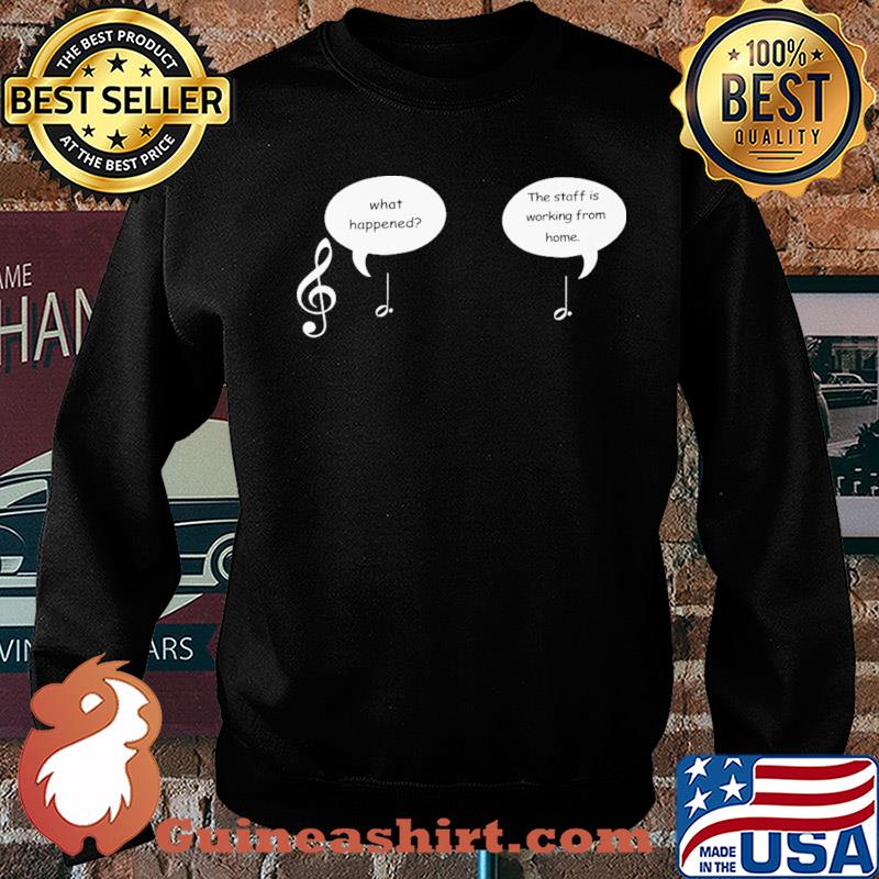 What happened the staff is working from home s Sweater