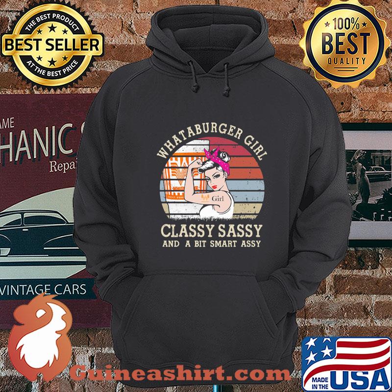 Whataburger Girl Classy Sassy And A Bit Smart Assy Vintage shirt