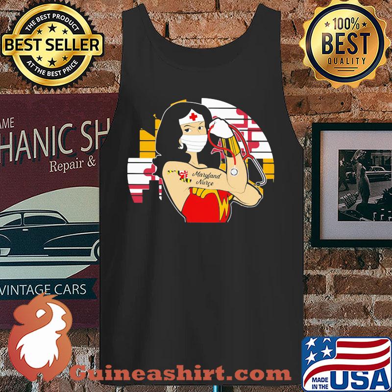 Wonder Woman Tattoos Massachusetts Nurse Covid-19 Vintage s Tank top