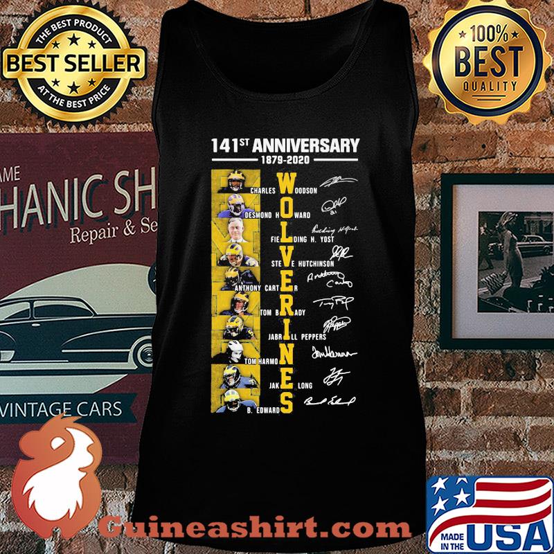 141st anniversary 1879 2020 michigan wolverines football team s Tank top