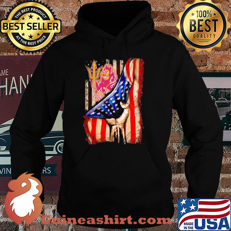 Arizona State American flag veteran Independence Day s Hoodie