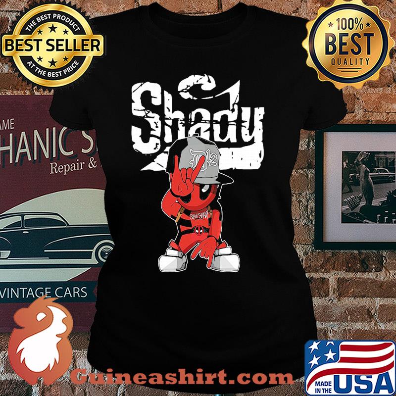 Baby Deadpool Slim Shady s Ladies tee