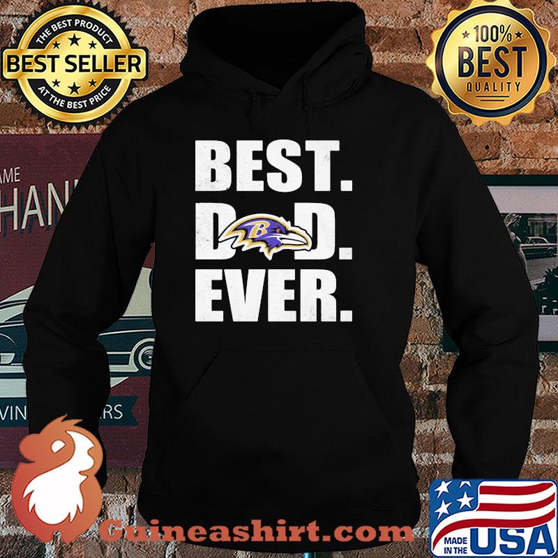 Baltimore ravens logo best dad ever happy father's day s Hoodie