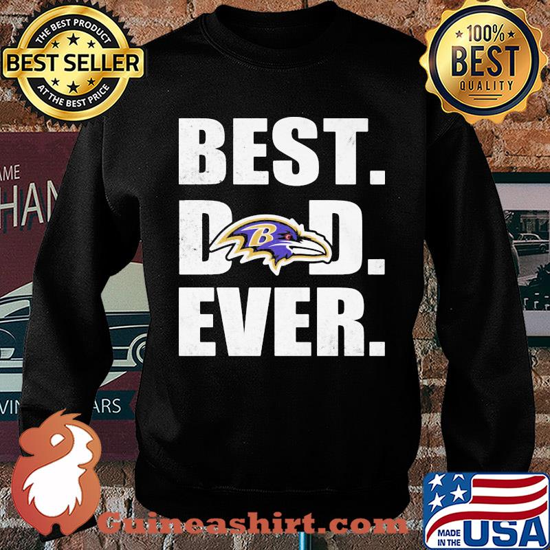 Baltimore ravens logo best dad ever happy father's day s Sweater