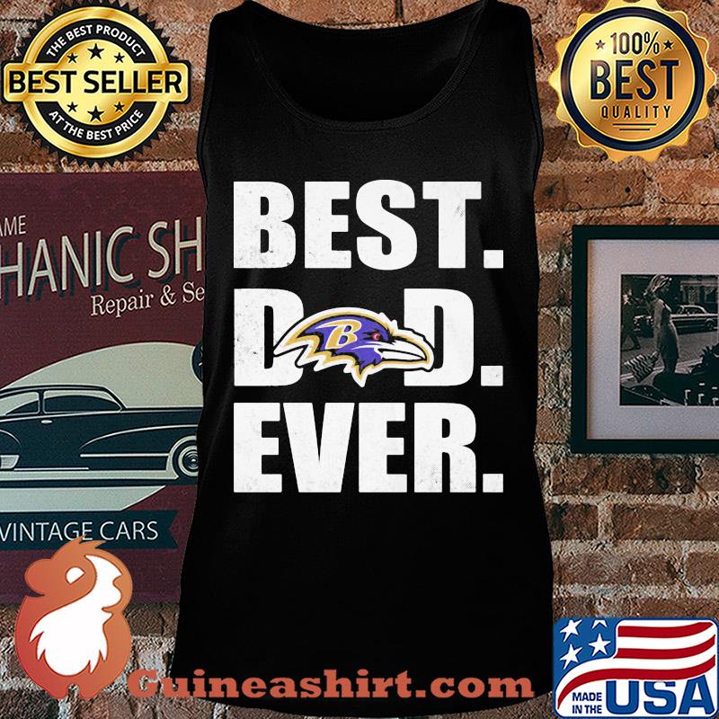 Baltimore ravens logo best dad ever happy father's day s Tank top