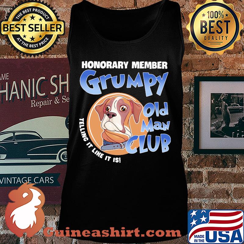 Beagle honorary member grumpy old man club telling it like it is s Tank top