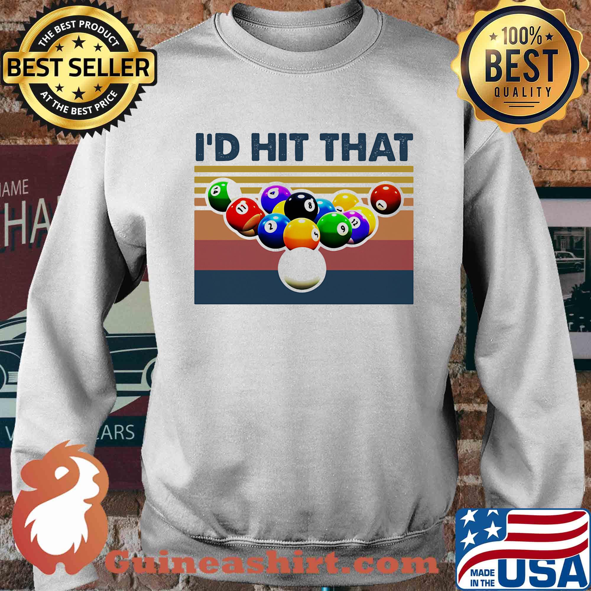 Billard I'd hit that vintage s Sweater
