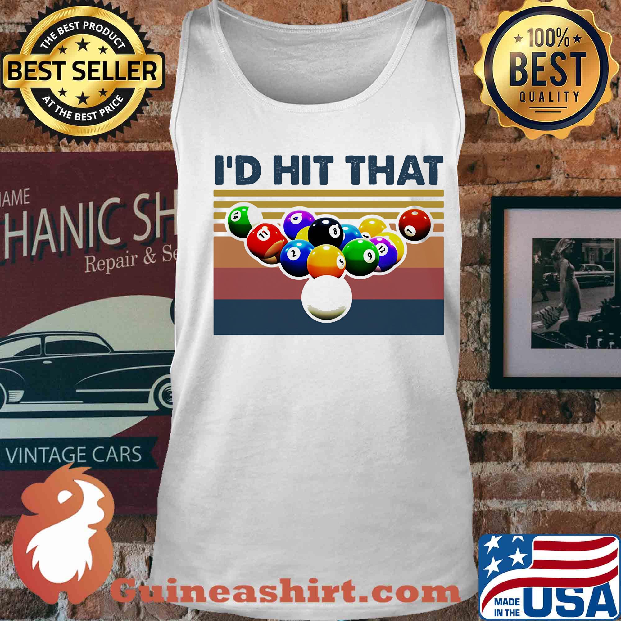 Billard I'd hit that vintage s Tank top