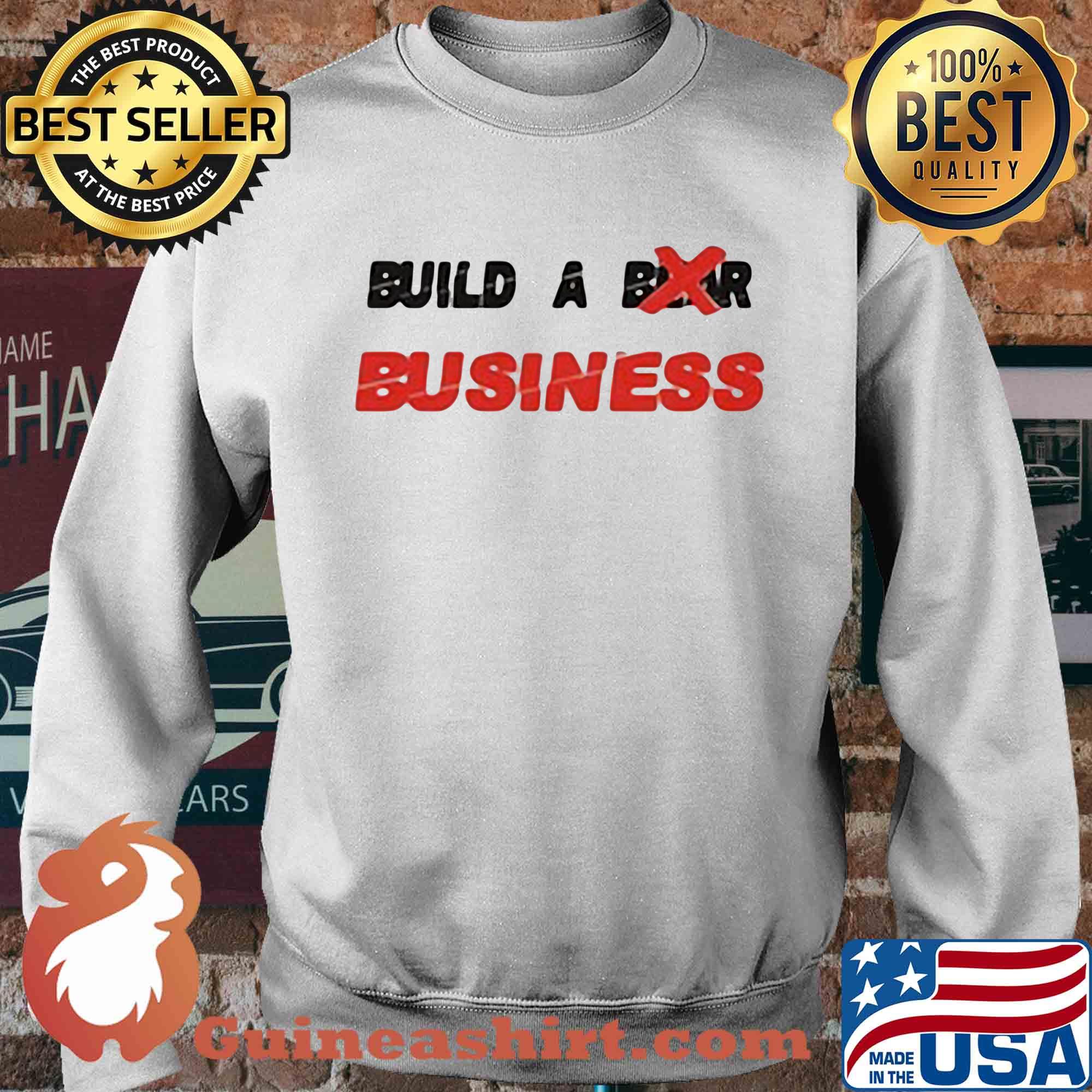 Build a business white s Sweater